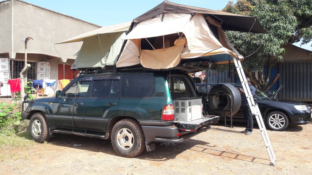 Rooftop Tent Car Uganda