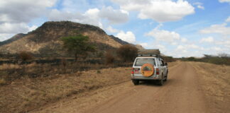 Car Rental with Rooftop Tent Vehicle in Kenya Self drive Africa
